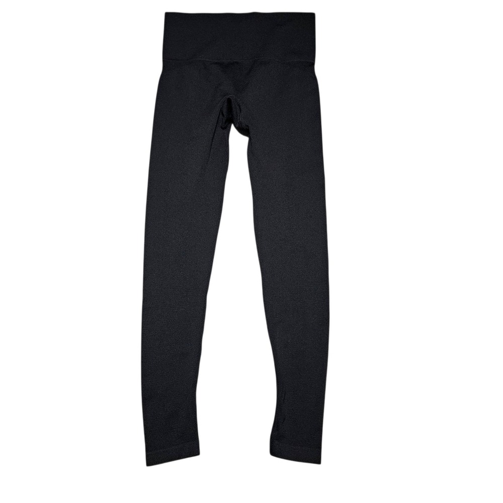 Soma Slimming Leggings Women's Size XS Nylon Stretch Pull On Comfort Black